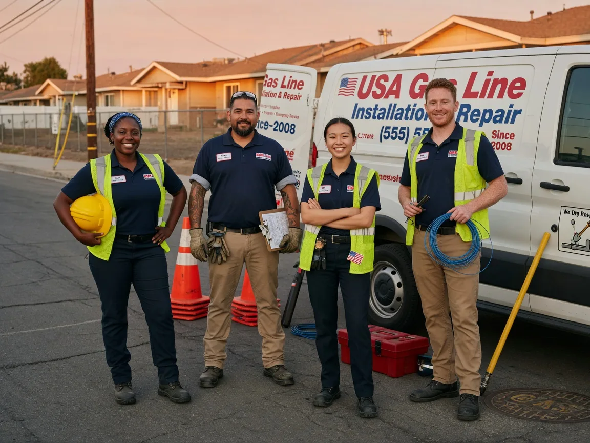 Gas Line Installation company in Memphis, MI